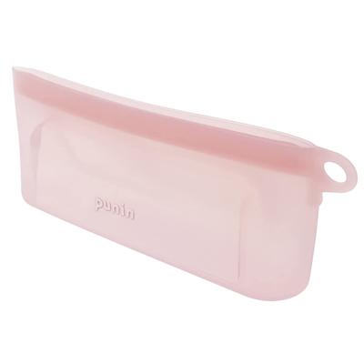 Sunstar Stationery Silicone Zip Pencil S1424130 Case, Punin, Pink,