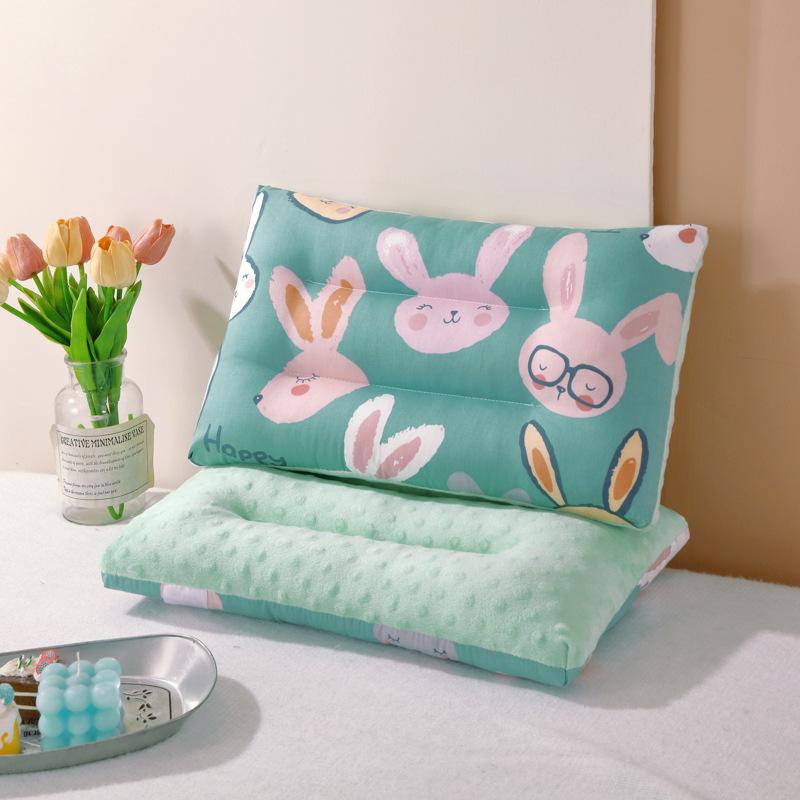 Подушка для сна для детей и младенцев с рисунком из чистого хлопка Doudou Velvet — фото 14