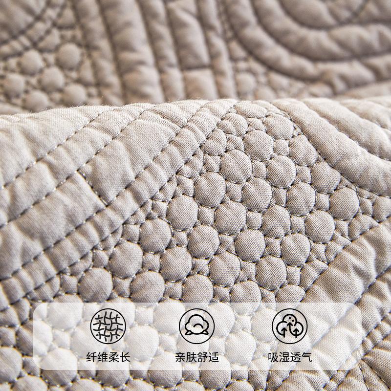 Cotton Sofa Cushion Non-Slip Pure Cotton Fabric Seat Cushion French Simple Modern Four-Season Universal Sofa Cover Cloth Towel