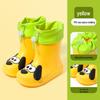 Cartoon Kids' Waterproof Rain Boots - Cute and Trendy for All Seasons