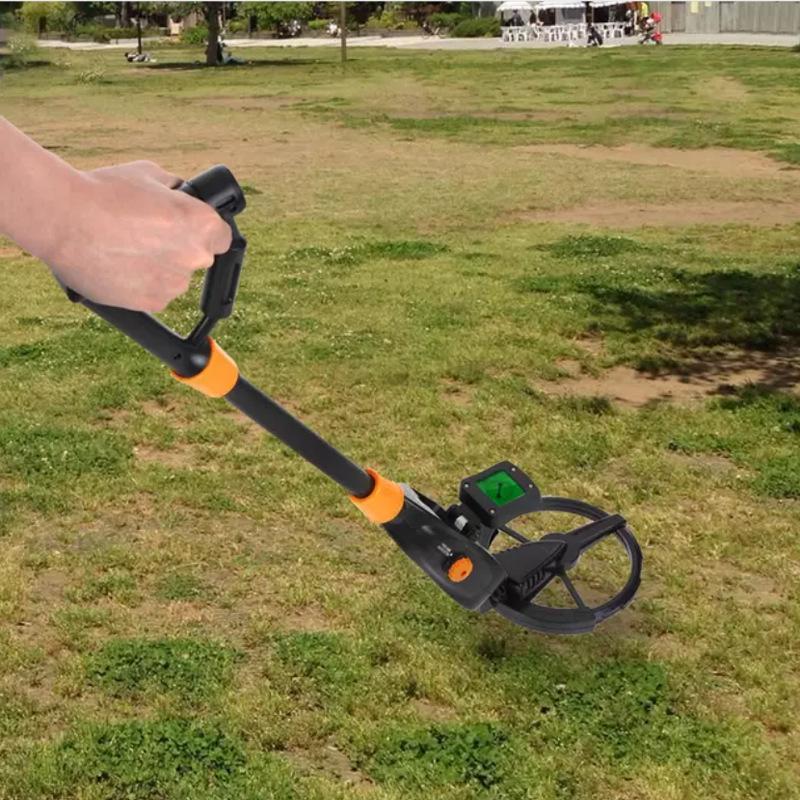 Children Lightweight Handheld Metal Detector Gold Digger Treasure Hunter Tracker Seeker With Waterproof Search Coil For Kids