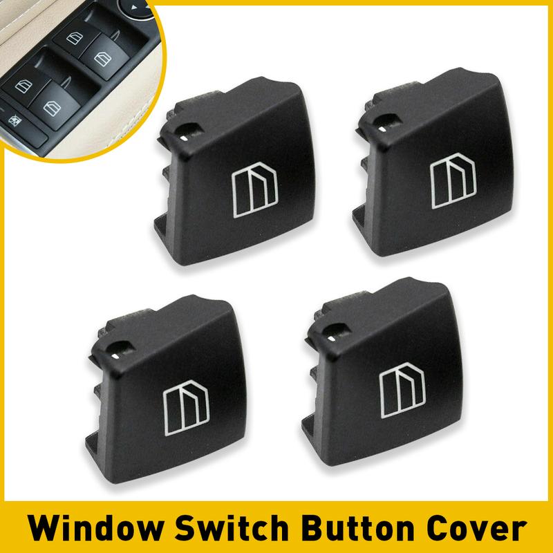 4X Driver Window Switch Repair Button Cap For Mercedes ML GL R W164 W251 X164 EA