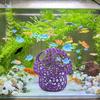 Aquarium Decoration Mushroom Shape Hollow Resin Ornament for Fish Tank Aquascaping and Underwater Landscape Design