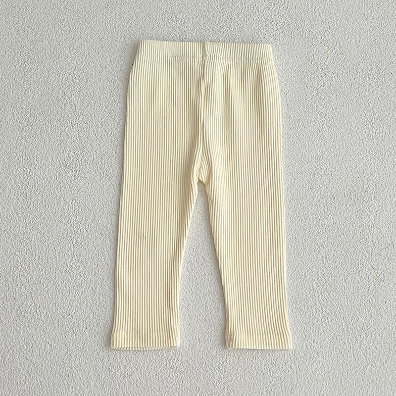 2025 Korean Style Baby Leggings - Unisex Long Pants for Autumn/Winter