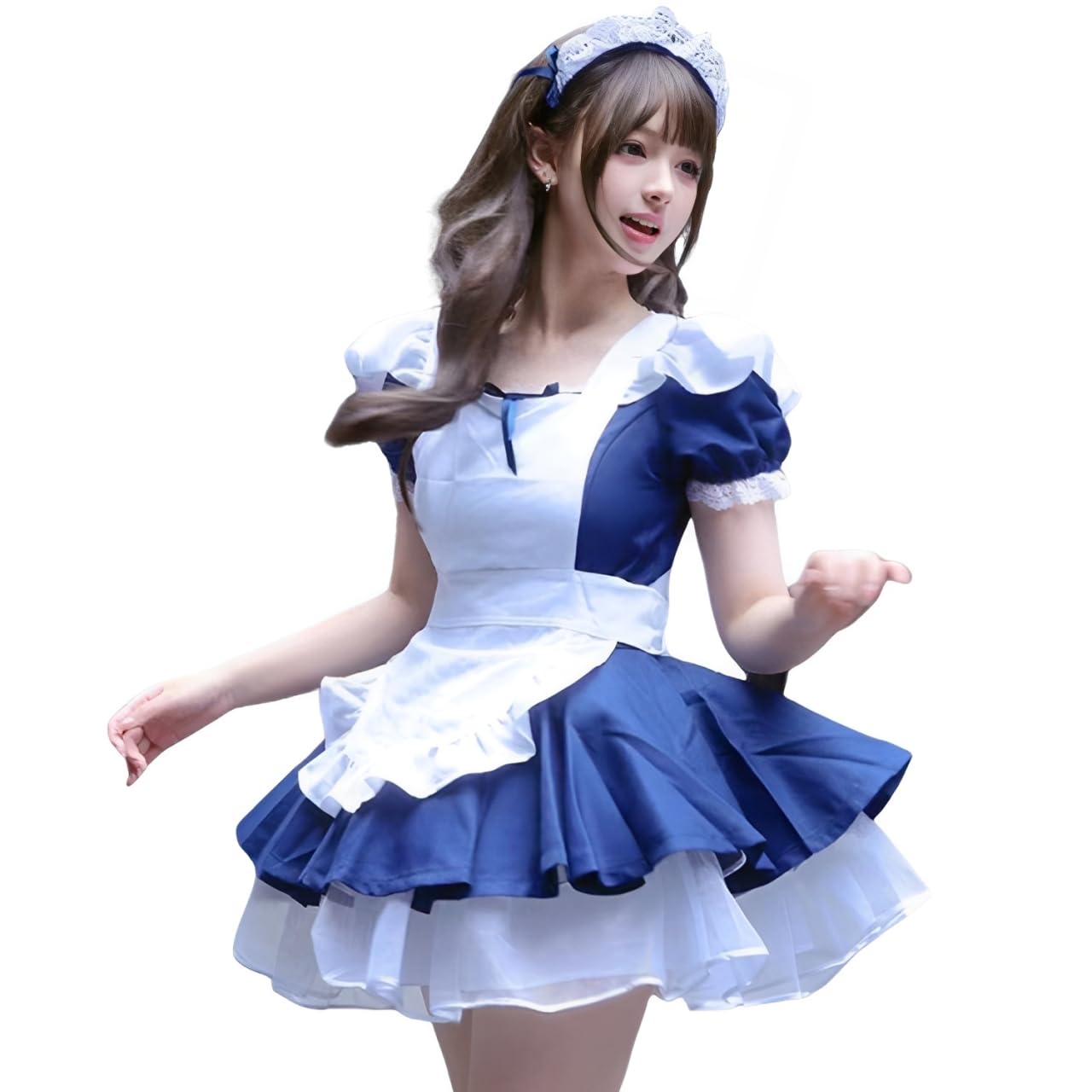

AOTYP Cosplay Maid Plus Short Short Maid Con Halloween Costume Set for Men and Perfect for School Navy Outfit, Size, Sleeves, Length, Cafe, Women,