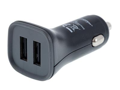 Carregador 2x USB, 4.8A, para tomada de isqueiro 12/24V