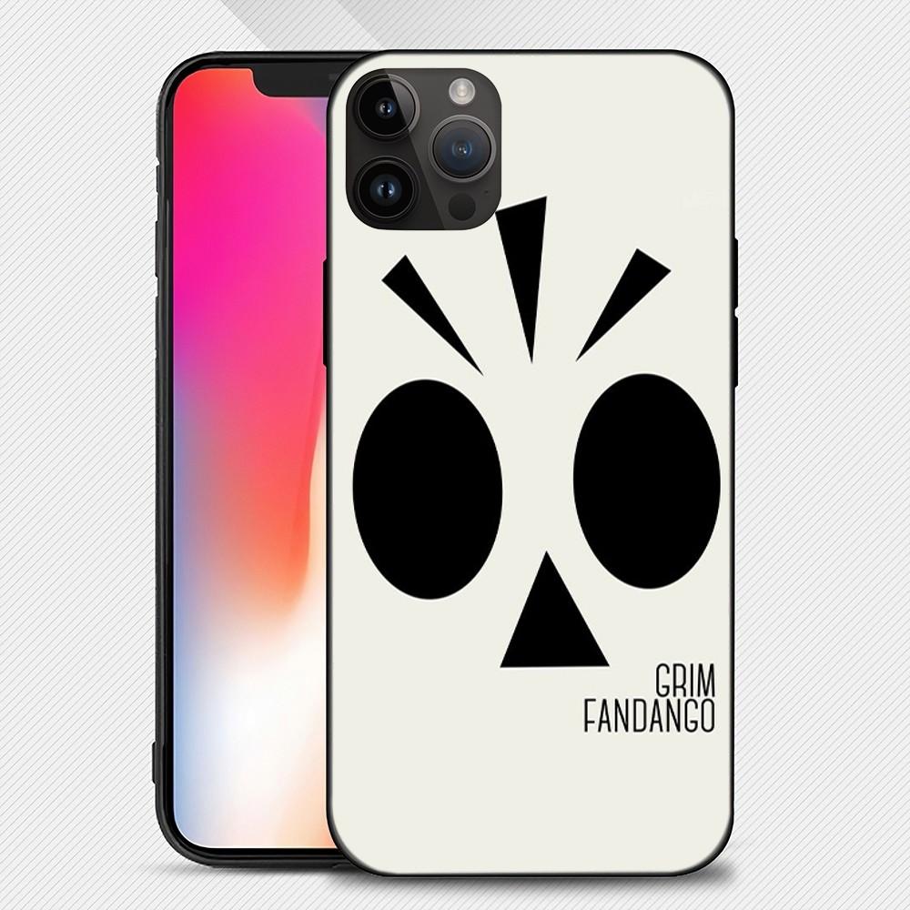 

Чехол для игрового телефона Grim Fandango для iPhone15 14 13 12 11 Pro Max Mini X 7 8, мягкий чехол iPhone11