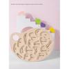 Children Color Shape Sorting Montessori Toys Geometry Sensory Shape Color Matching Puzzle Game Kids Early Education Learning Toy