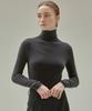 Nigaennikol [Essential] Turtleneck Slim Knit Top_5 Color (A Type)