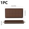 10 Grids Silicone Molding Chocolate Bar Mold Non-Stick Reusable Kitchen Deep Chocolate Mold Multipurpose Large Candy Molds