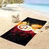 Galatasaray SK Print Beach Towel, Large Soft Quick Dry Towel for Beach Camping Swimming