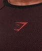 GYMSHARK Top a Manica Lunga da Corsa e Fitness - Casual, Traspirante, Vestibilità Aderente