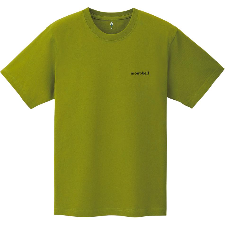 Montbell T-Shirts Unisex Crew Neck 2104813