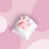 Cat Paws Corgi Buttock Pink Cat Claw Keycap Key Chain  Mechanical Keyboard