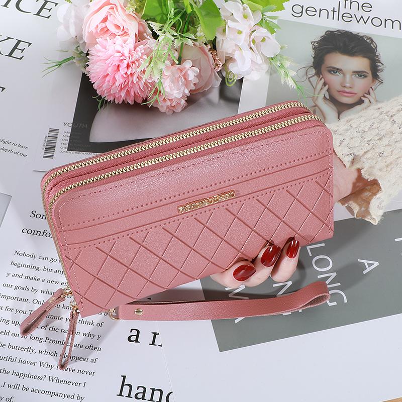 Long Women's Wallet Female Purses Tassel Coin Purse Card Holder Wallets Female PU Leather Clutch
