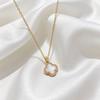 New style four-petal sweater chain women autumn and winter fashion small fragrance style temperament necklace versatile