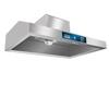 All-in-One High Suction Stainless Steel Range Hood for Restaurant Kitchen & Wood-Burning Stove Purification