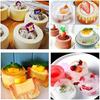 Round Cake Cake Mold Cake Decorating Moulds Silicone Mold Baking Tools for Cakes Mousse Soap Molds 3D Cake Tray Baking Pan