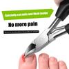 Professional Nail Clippers, Correction Thick Nails Ingrown Paronychia Trimmer, Edge Cutter, Manicure Scissor Pedicure Tool