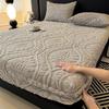 High-quality Cotton Mattress Cover Thick Skin-friendly Bed Sheet Pillowcase Set Taffeta Bedspread Jacquard Mattress Protector