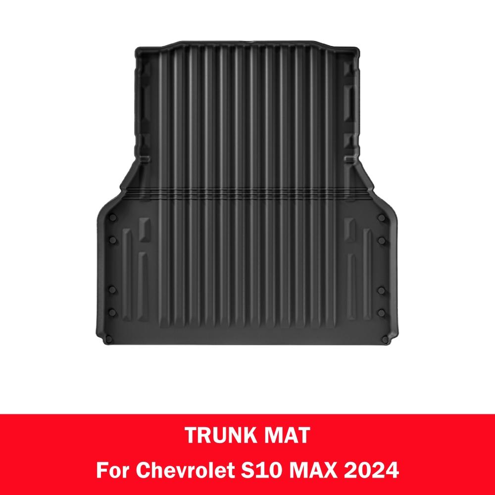 For Chevrolet S10 MAX 2025 TPE Floor Mats Trunk Mats 2.0T Heavy Duty Cargo Floor Mats