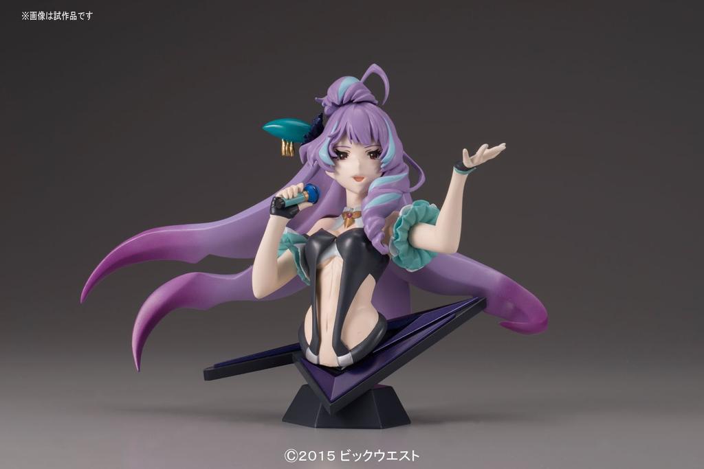 Bust Macross Delta Mikumo Guinnemer Plastic Model Figure-rise Color-coded