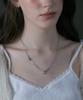 Pearly More Daily Volume Chain Necklace_Pm25N009Ss