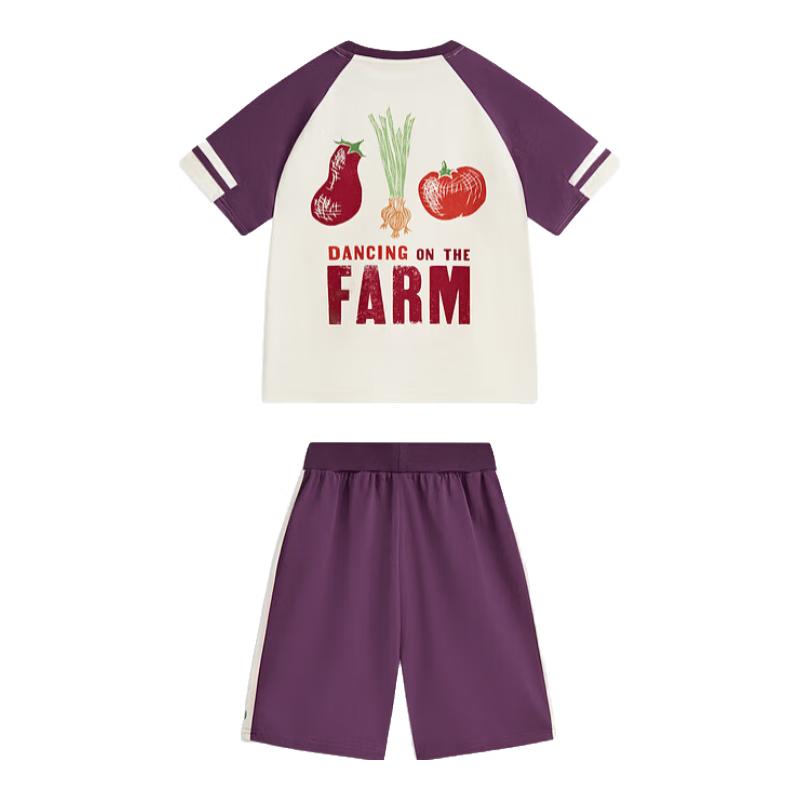 MQD Boys  Trendy Summer T-shirt & Shorts Set 140cm