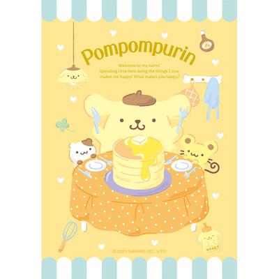 108 Parça Yapboz - Sanrio Pom Pom Purin Pancake Time (mini), popüler Kore bulmacası