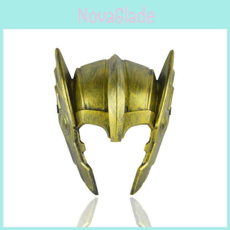 Hammer Custome Thor Helmet Mask Kids Cosplay Toys Action Figure Light Without
