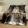 Jesus Enthroned Crowded Church  Printed Blanket for Living Room Bed Couch lunch break Soft Cozy Blanket for Friend's festival Gift