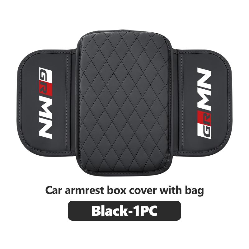 For S9 Car Armrest Box Pad Auto Protective Armrest Mat Storage Bag Interior Accessory Yaris Corolla Rav4 GR Auris Cruiser JH9