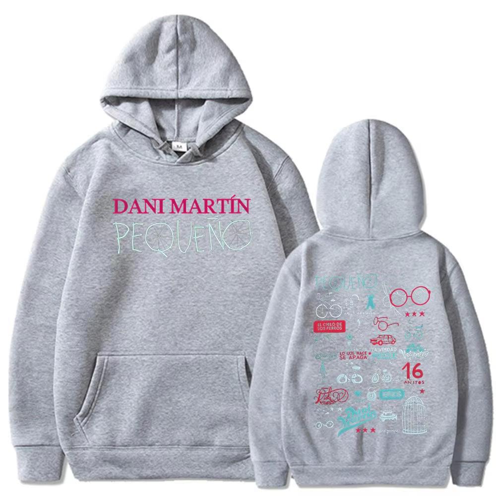 

Dani Martin Pequeno Album Hoodies Men Women Clothing Fashion Hooded Sweatshirts Long Sleeves Pullovers Streetwears 3XL