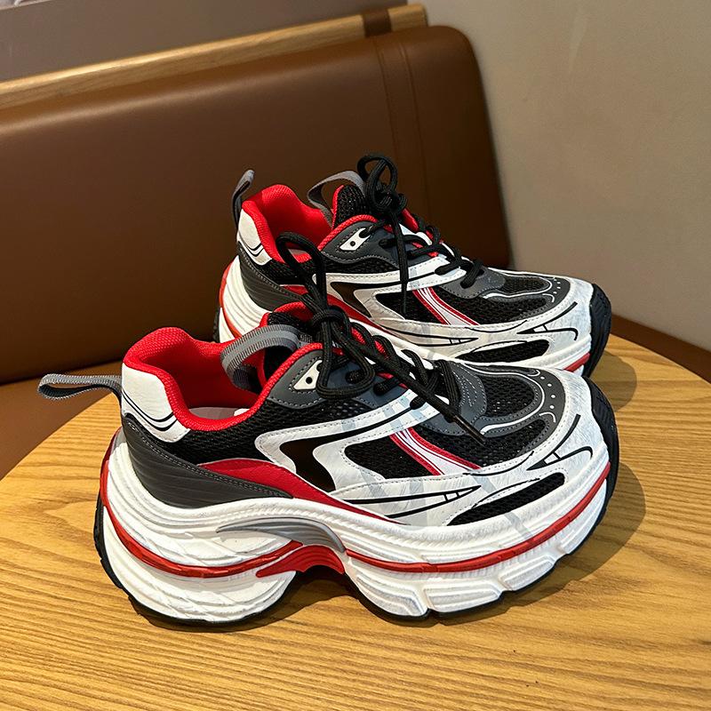 

Обувь для папы, сетчатая, дышащая, маленькая, летняя, женская обувь, осенняя, новая, толстая подошва, увеличенная, для отдыха, кроссовки 40