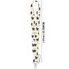 Simple Pattern Bow Phone Lanyard for Bus Card Work ID Badge Unisex Keychain Access Credit Card Holder Case Bag
