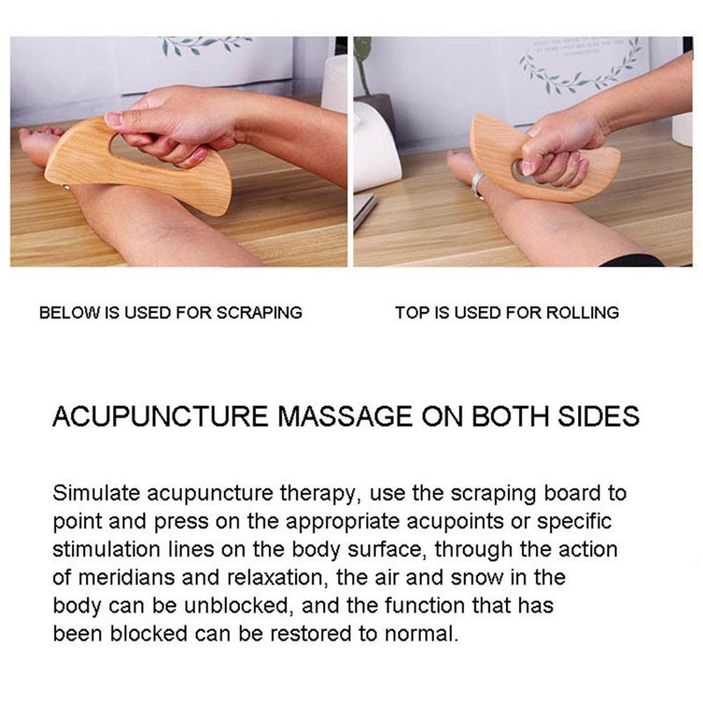 Wooden Gua Sha Tool Scraping Board Massage Tool Slimming Guasha Massage Board Gua Sha Scraper Body Massage Therapy Tool