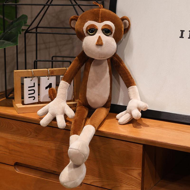 Long Arm Forest Animal Plush Toys Long Leg Lion Tiger Monkey Rabbit Giraffe Stuffed Animals Dolls