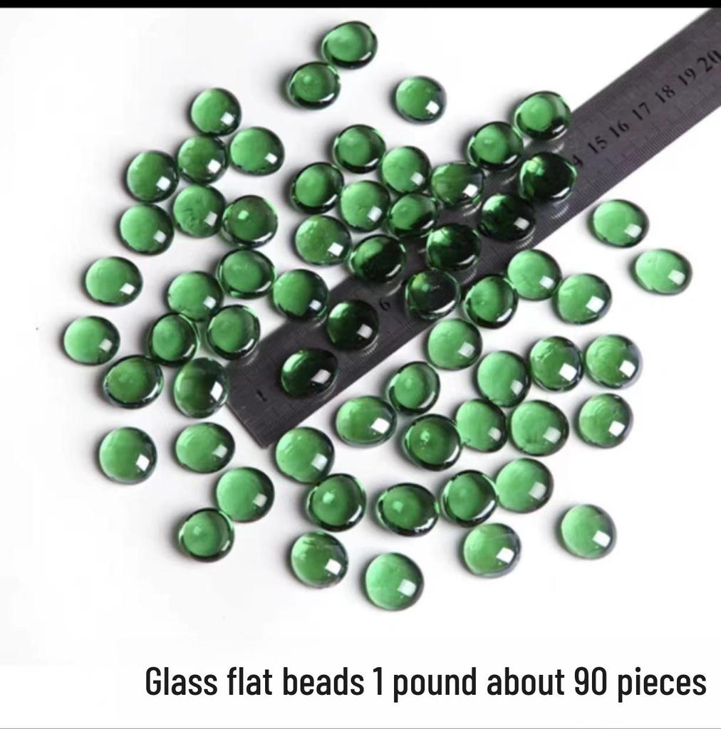 Colorful Mixed Pebbles & Transparent Glass Beads for Aquarium & Hydroponic Decoration