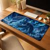 Blue Ice Crystal Dragon Starry Night Dream Pattern Mouse Pad AntiSlip Desktop Decorative Accessory Alfombrillas Gaming