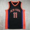 Mens Basketball Jersey New York Knicks 11 Brunson Blue City Edition Compression Fit Athletic Wear Practice Game