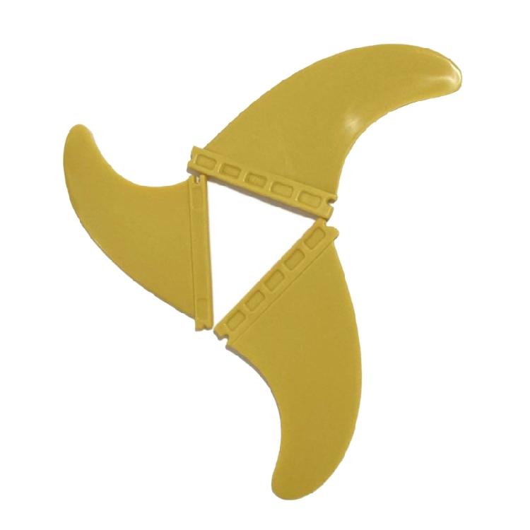 3 Pcs SUPs Board Fins Lightweight Left Centers Right Fins Surfing Watershed Fin