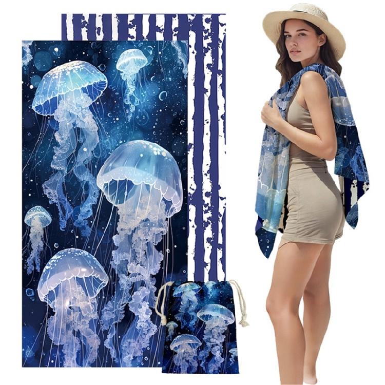Large Size 80x160cm Microfiber Bath Towel Portable Quick Drying Beach Towel For Adults Beach Pool Gym Easy To Carry