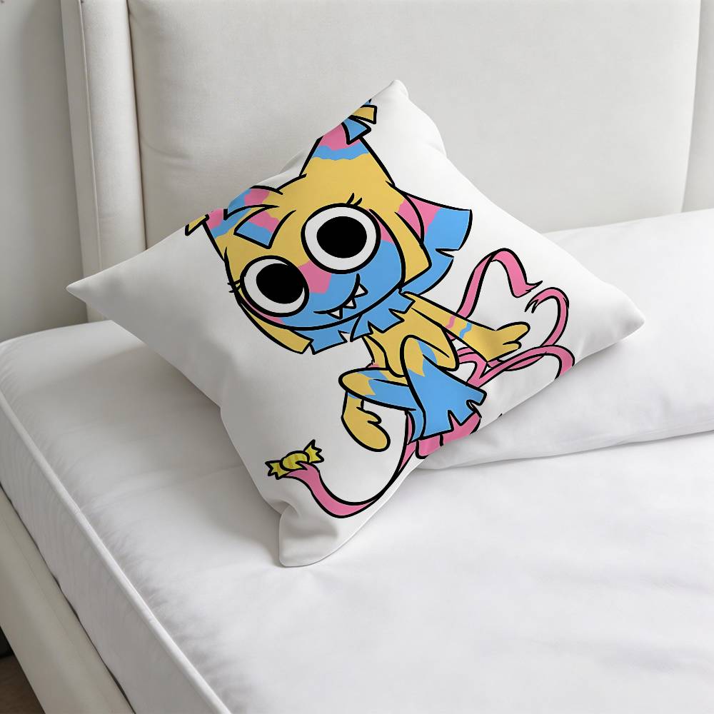 Federa per Cuscino Quadrata Anime YYatta Morbida Copricuscino Decorativo per Divano Letto Casa