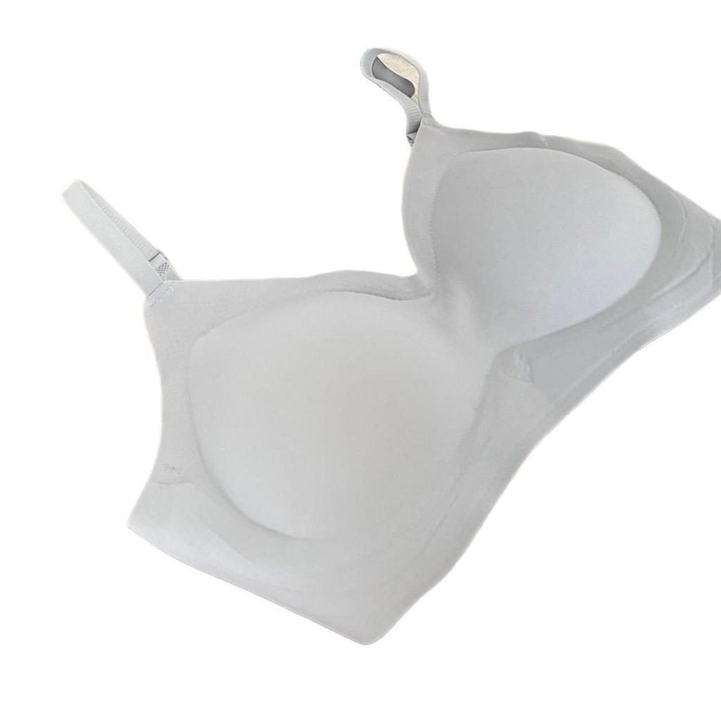 [Expansion comic chest] Small breasts show big gathering bra upper support thickened fixed cup invisible opaque seamless underwear