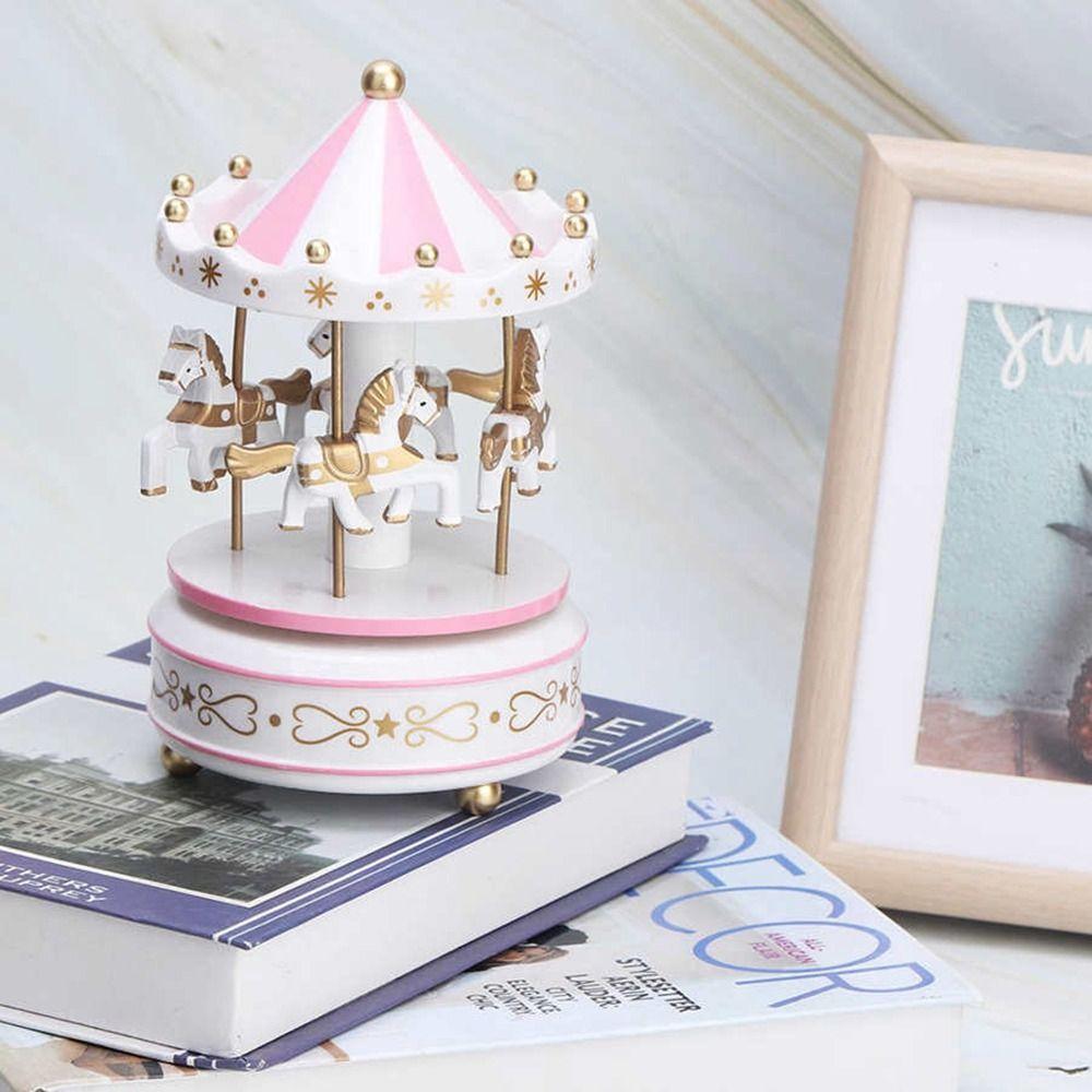 Carousel Ferris Wheel Ornaments Exquisite Design Carousel Cake Accessories  Christmas