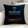 Klassische Getränkemarke Macallan Kissenbezug Weich Leicht zu waschen Kissenhülle Vielseitig für Sofa Bett Reisen und Büro