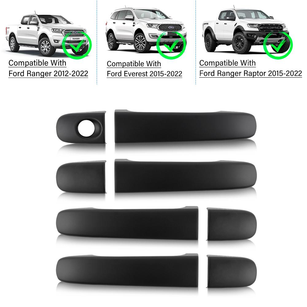 Door Handles Bowl erts Cover Protector Door Handle Cover for Ford Ranger 2012- T6 T7 SPORT XL XLT XLS  Wildtrak Limited