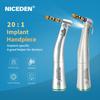 Niceden Dental Low Speed Portable Implant Models Dental Implants E Connector Handpiece 20:1 Implant Machines Motor Equipment