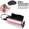 Electric Callus Remover for Feet Adjustable Speed Electric Foot Filer 60pcs Replacement Sandpaper Disk Electric Foot Grinder