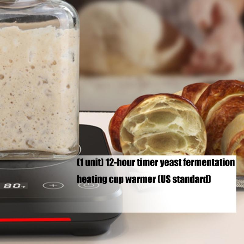 Kitchen Cup Mats Heater for Yeast Activation Fermentation Automatic Shutoff Thermostat Yogurt Maker Bread Baking Tool